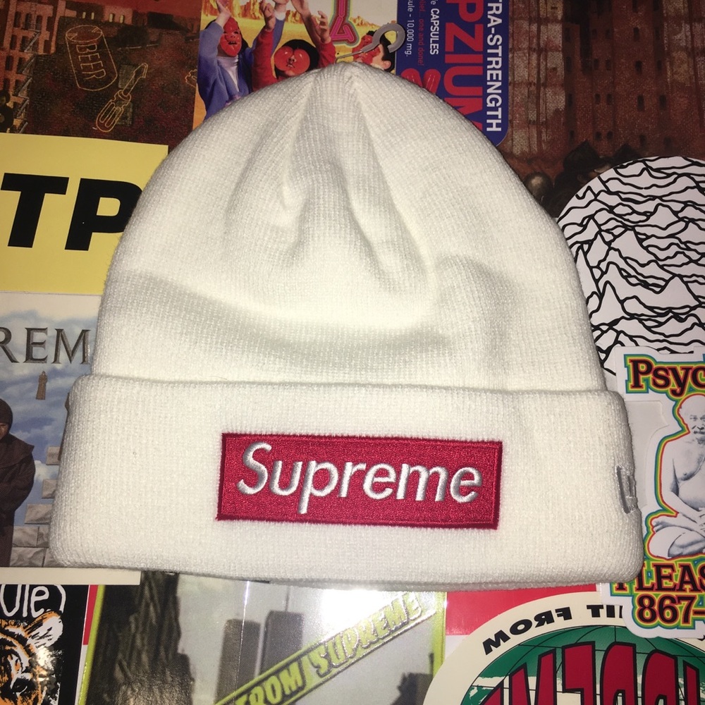Supreme New Era Box Logo Beanie (FW16)